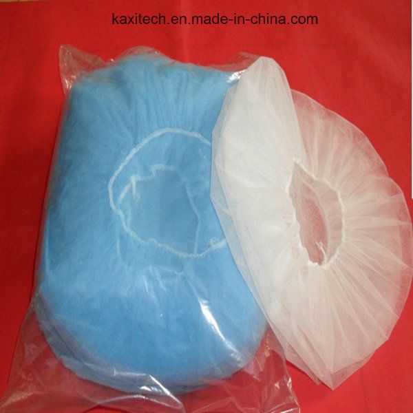 Nonwoven Bouffant Round Nurse Cap for Surgical and Medical Use